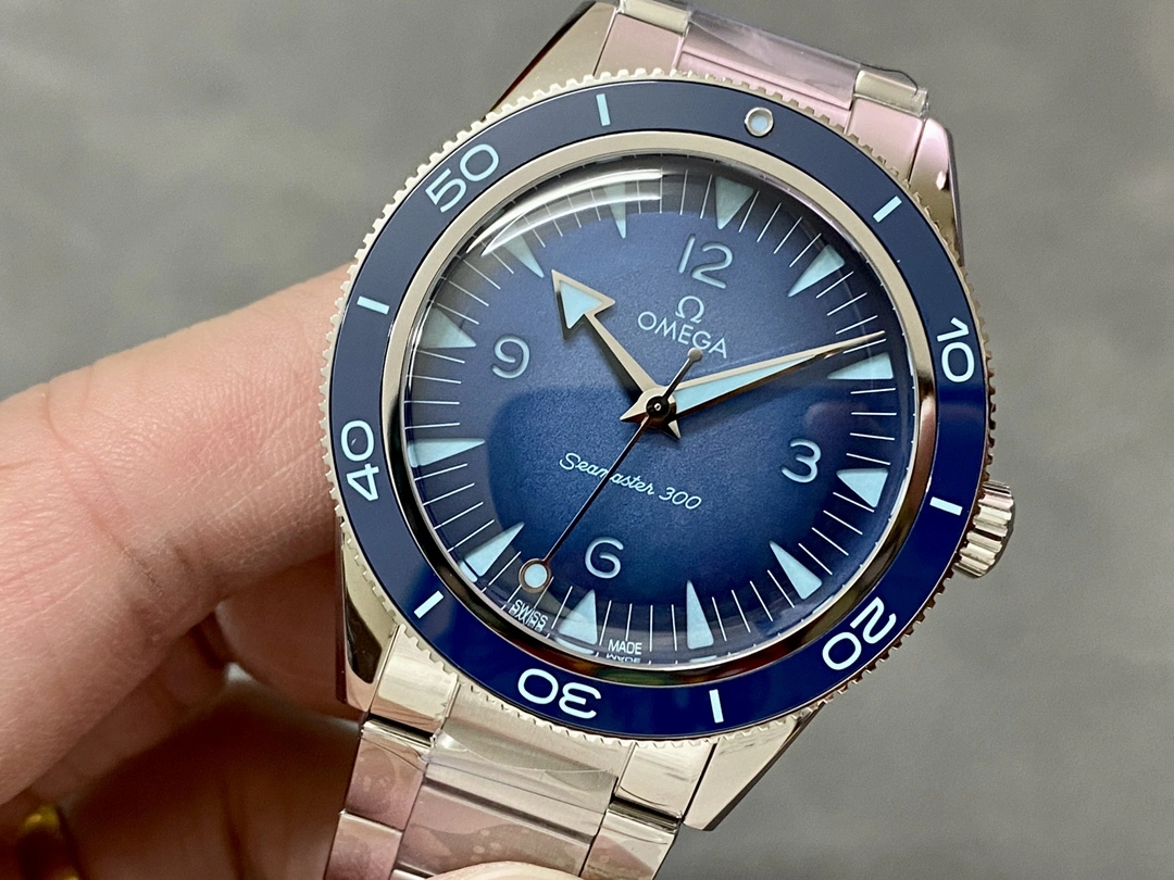 CBD Factory Omega Seamaster 300 Heritage 41mm “Summer Blue” 75th Anniversary Edition (234.30.41.21.03.002) 1:1 Super Clone – DD8912 Movement Vibrant 267